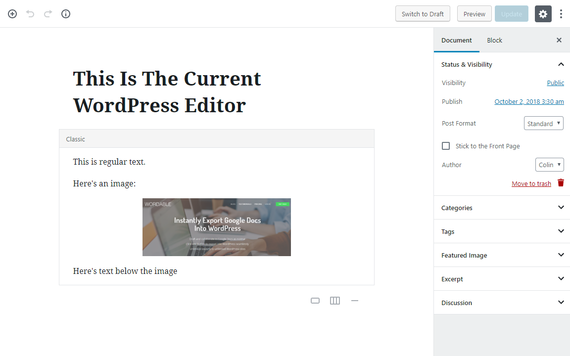 gutenberg editor guide 3 backwards 1