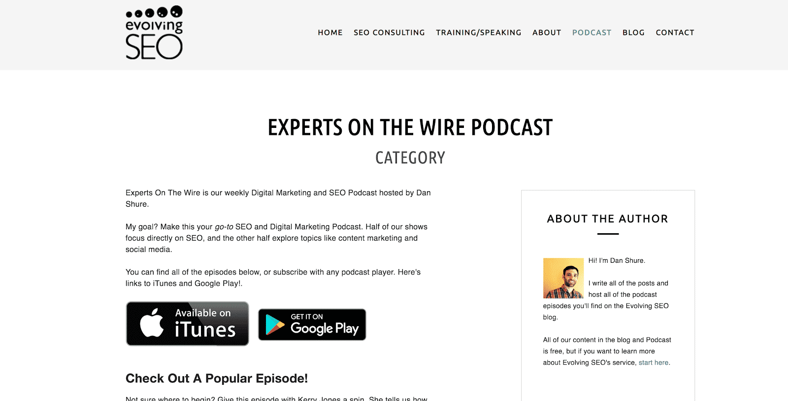Experts on the Wire
