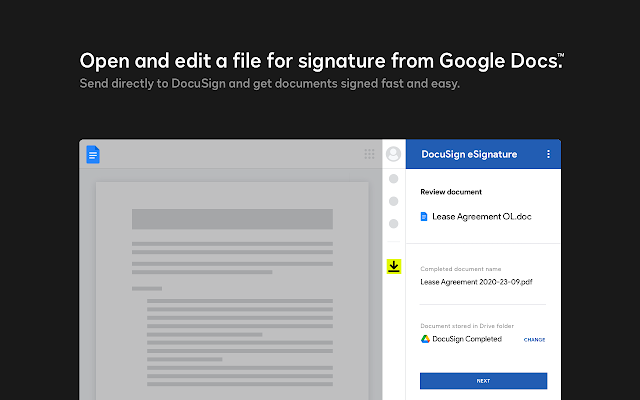 How Docusign eSignature works.
