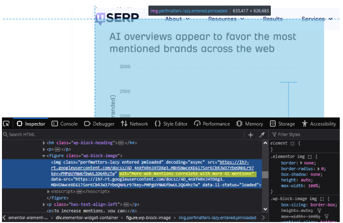 Descriptive alt text