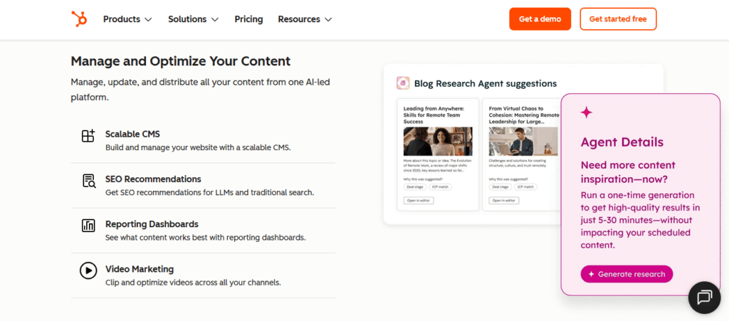 HubSpot CMS