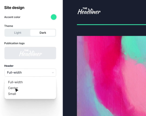 Building a website using Ghost.