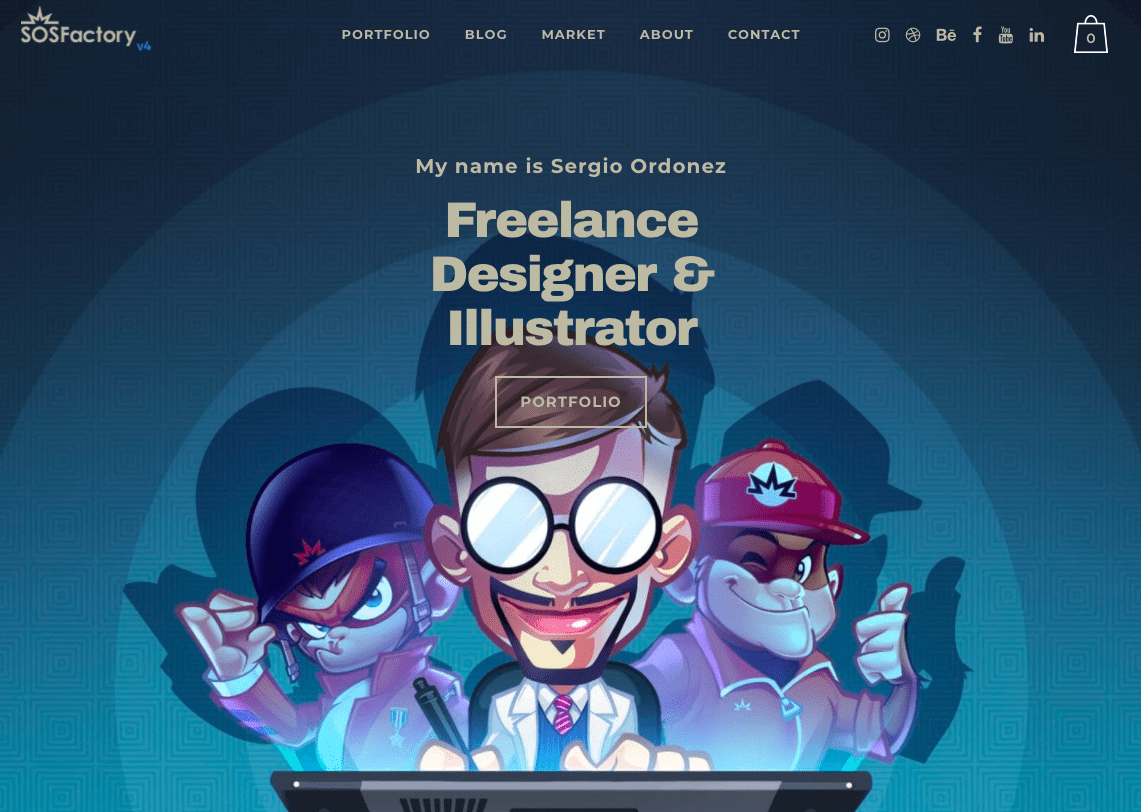SOSFactory homepage