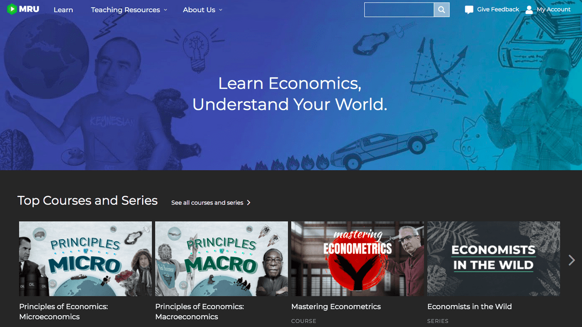 Marginal Revolution homepage
