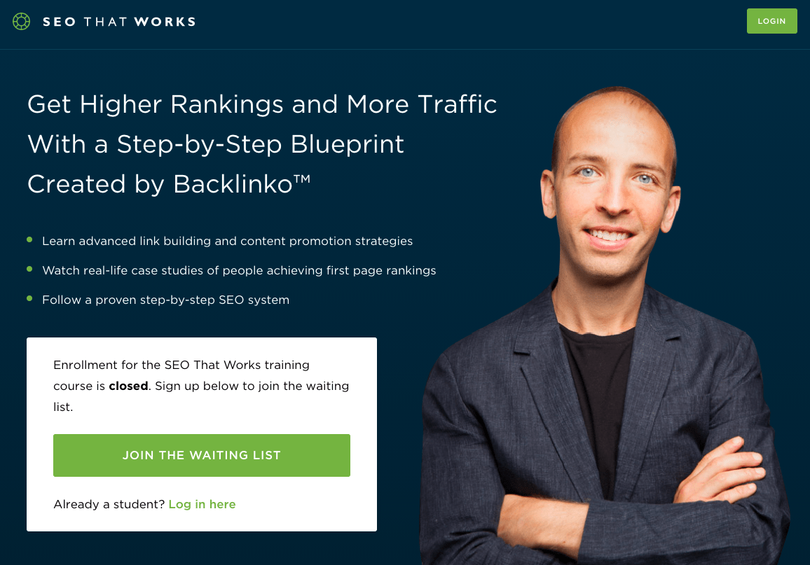 SEOThatWorks homepage/landing page