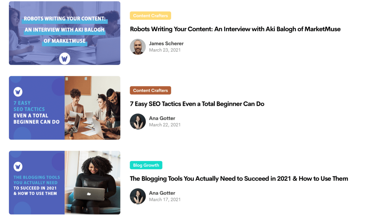 content marketing examples from Wordable.io