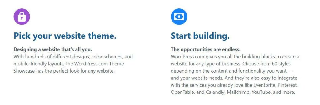 WordPress page building