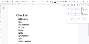 How to Create a Checklist Template in Google Docs - Wordable