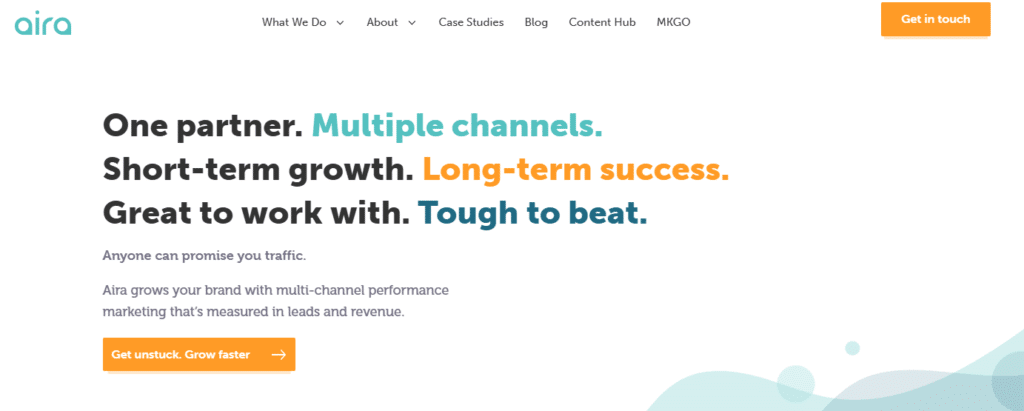 Aira link building service