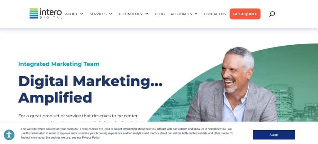 Intero Digital link building service