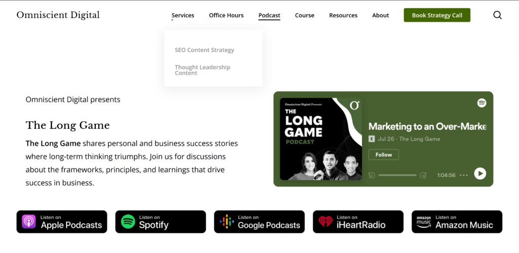 the long game podcast