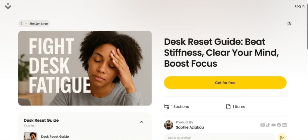 Landing page example
