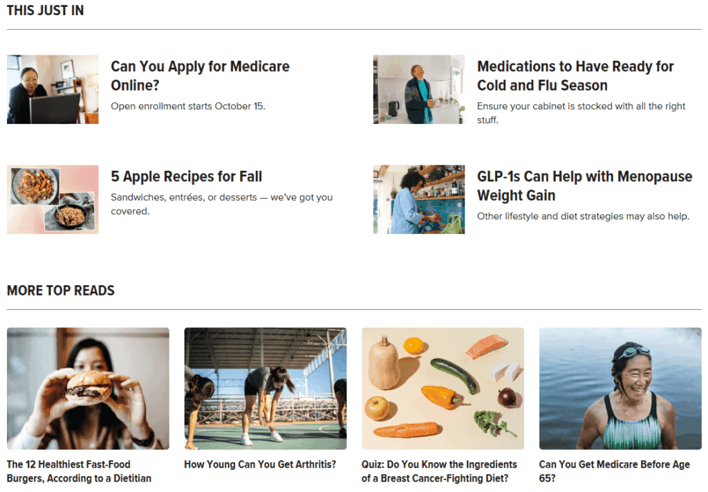 Healthline's blog posts