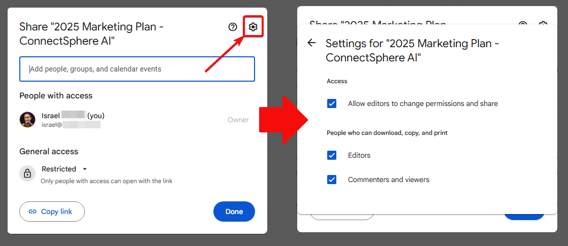 How to Manage Google Docs Sharing Settings Like a Pro