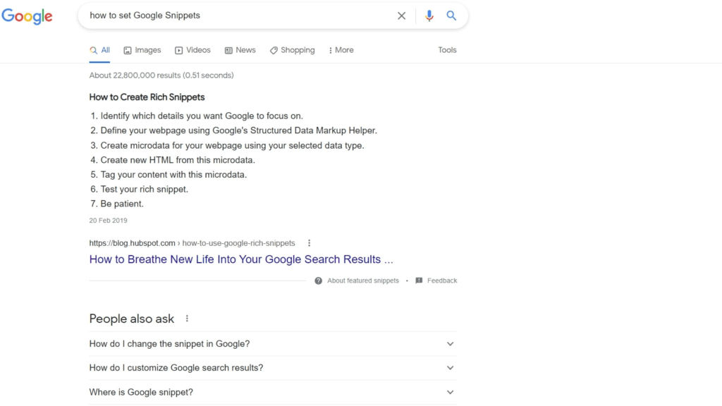 Example of micro-content.