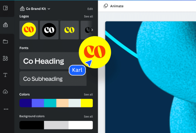 How the Brand Kit inside of Canva Pro helps you create branded visuals.
