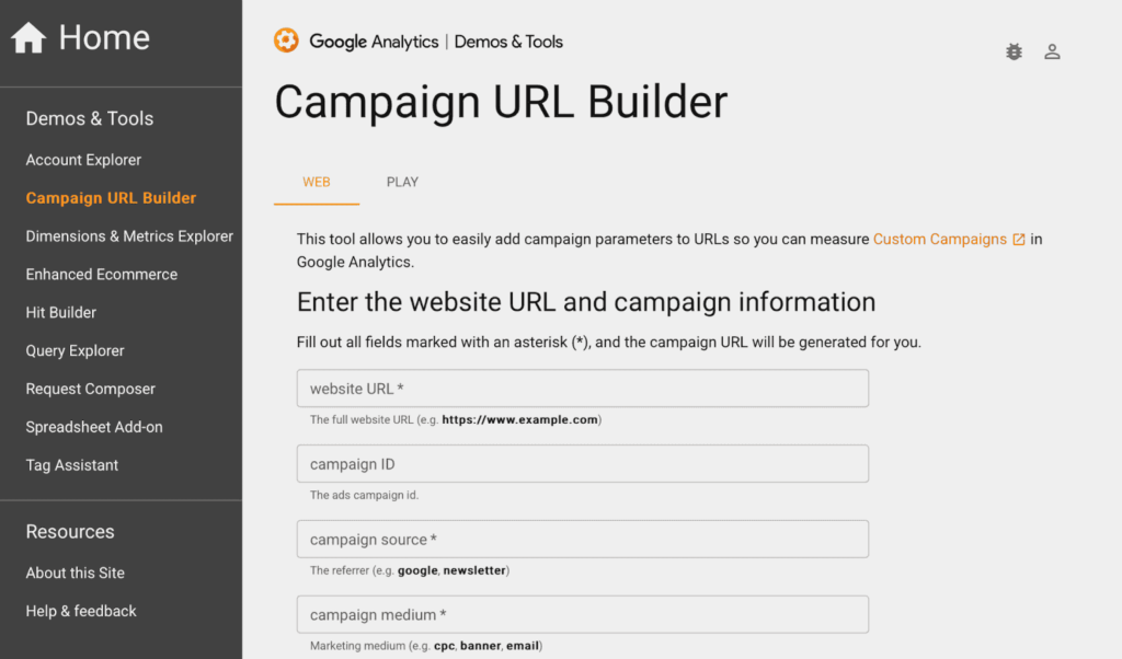 Google analytics