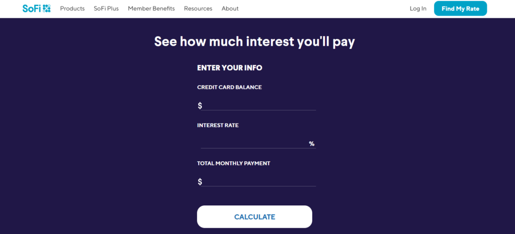 Credit Card Calculator