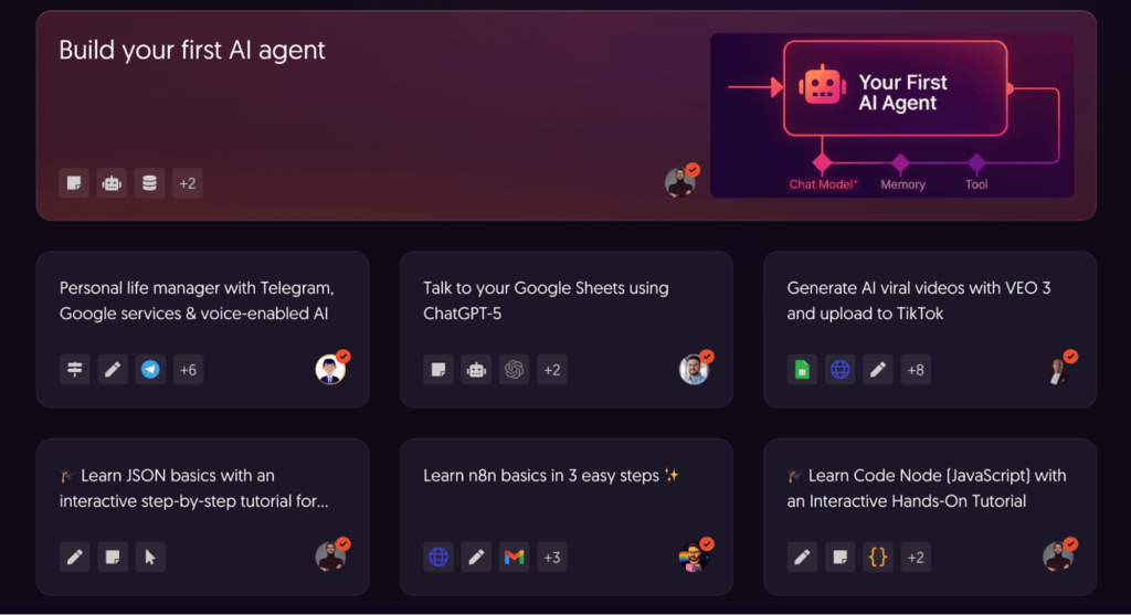 n8n AI agent builder