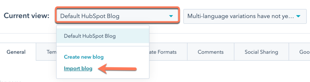 WordPress to HubSpot migration using HubSpot's WordPress Connect