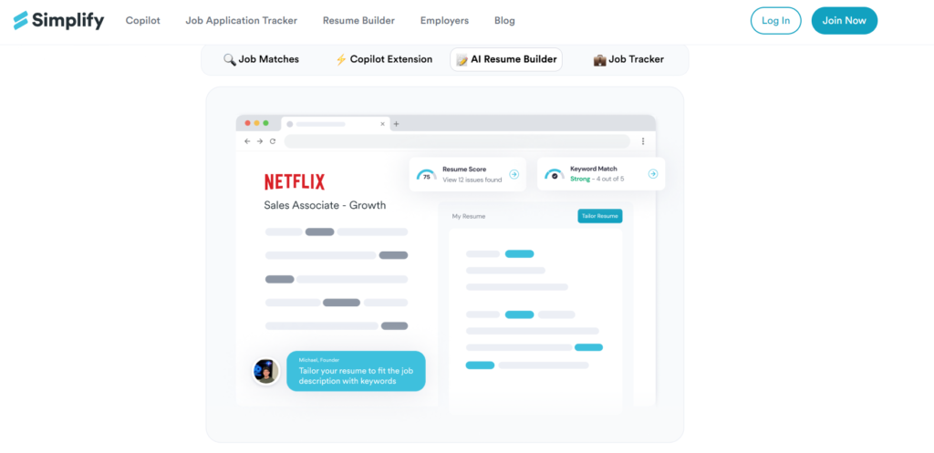 Simplify Homepage