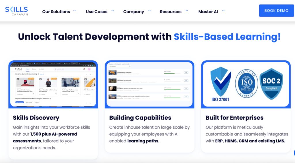 Skills Caravan Homepage