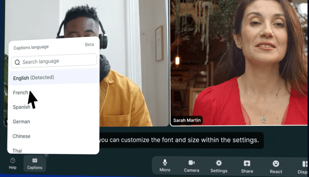How to add AI captions to your webinars.