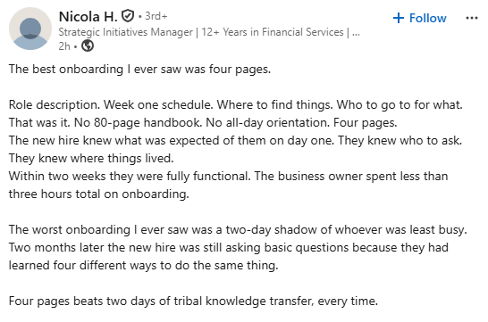 Onboarding Quote