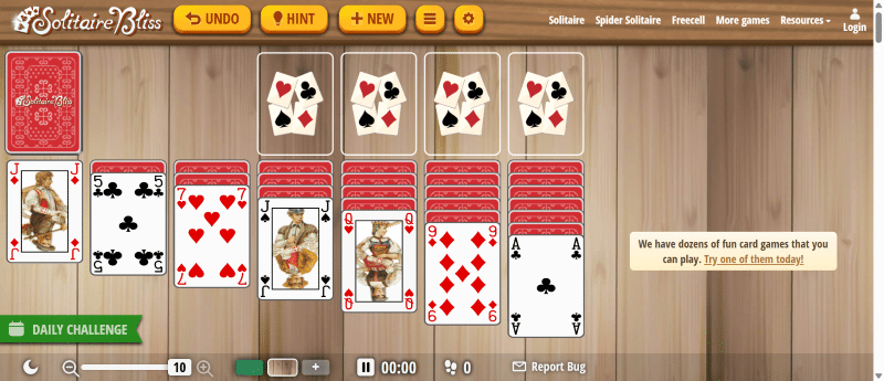 Solitaire Bliss