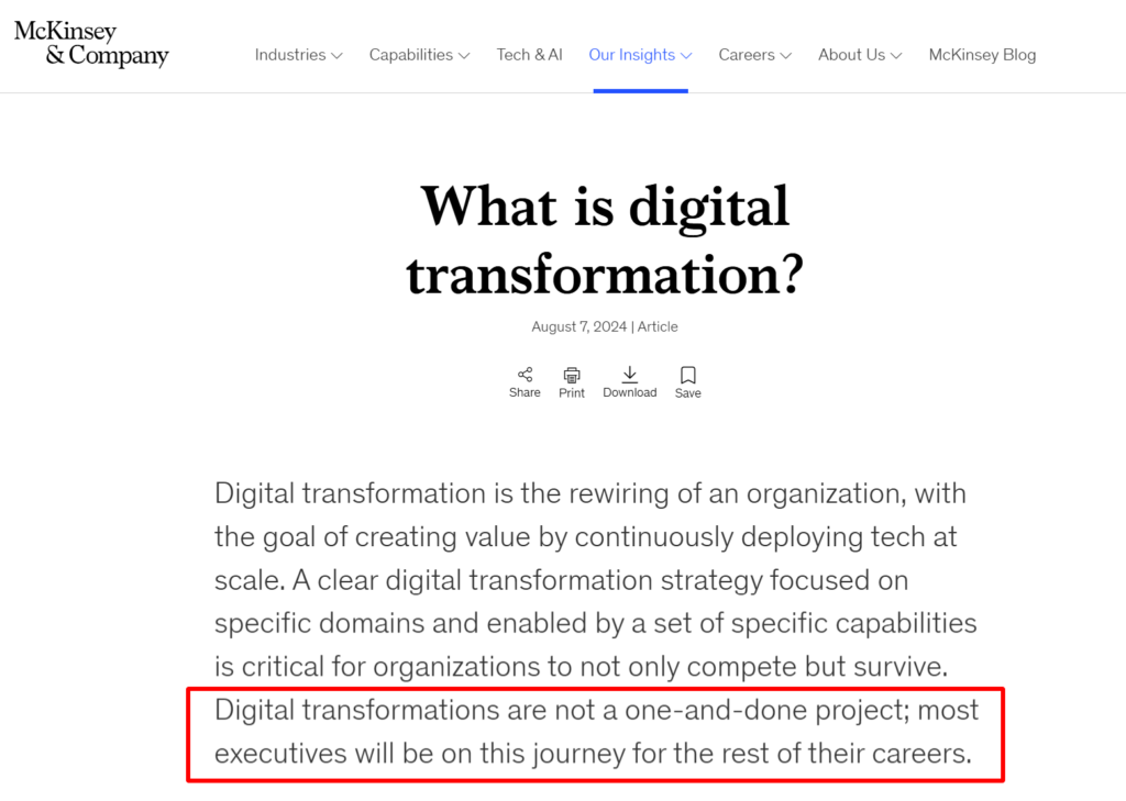 Digital Transformation