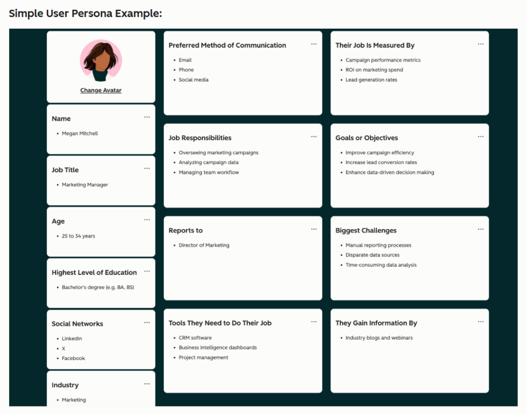 User Persona