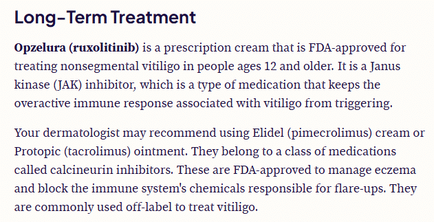 Medical article with short paragraphs